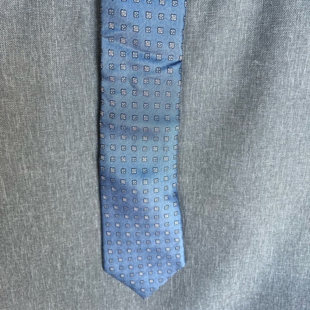 Banana Republic Men's Slim Blue Neck Tie
